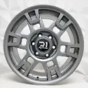 RIN 17X8 6-139.7 R1 SPORT QC615 MATT GUNMETAL ET5 CB106.1