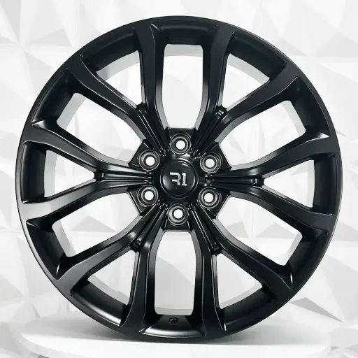 [228517] RIN 22X9.5 6-135 R1 SPORT FH025 MATTE BLACK ET40 CB87.1